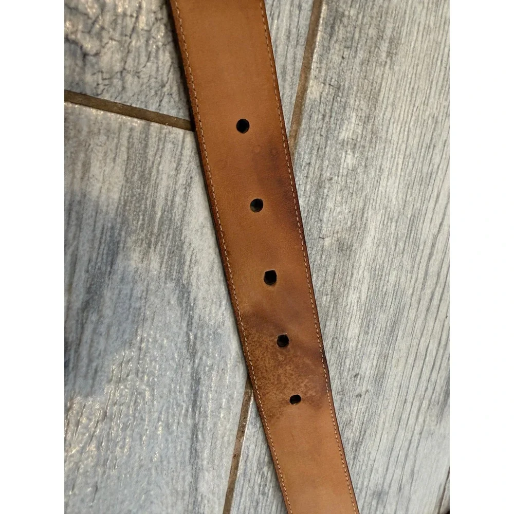 Mezlan leather belt
